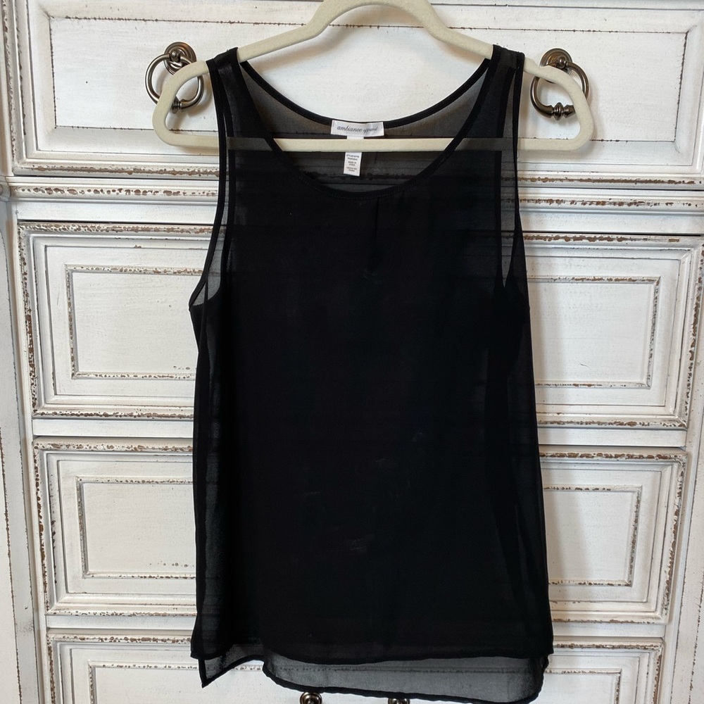 Sheer Tank Top!